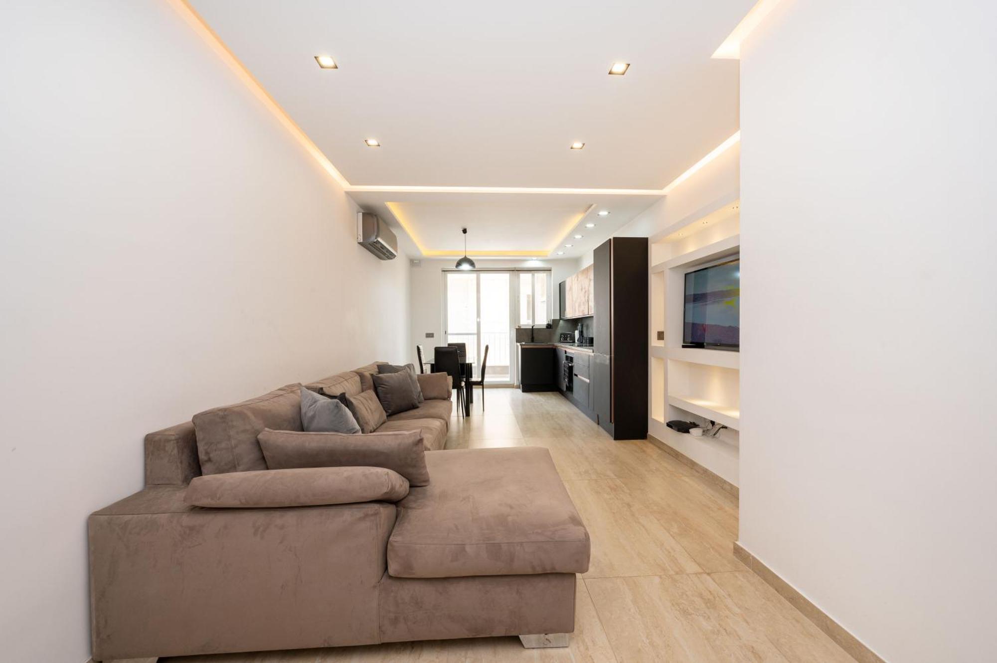 Stylish 2 Bedroomed Apartment Gzira Exterior foto